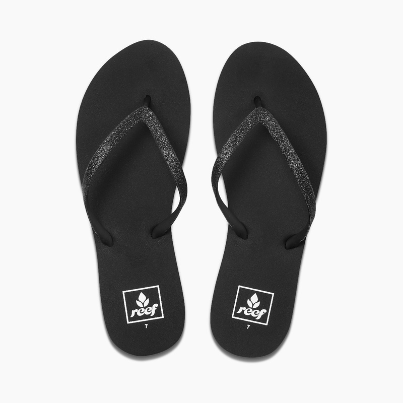 Black / Black Women\'s Reef Stargazer Flip Flops | 9SjSalgTOGi