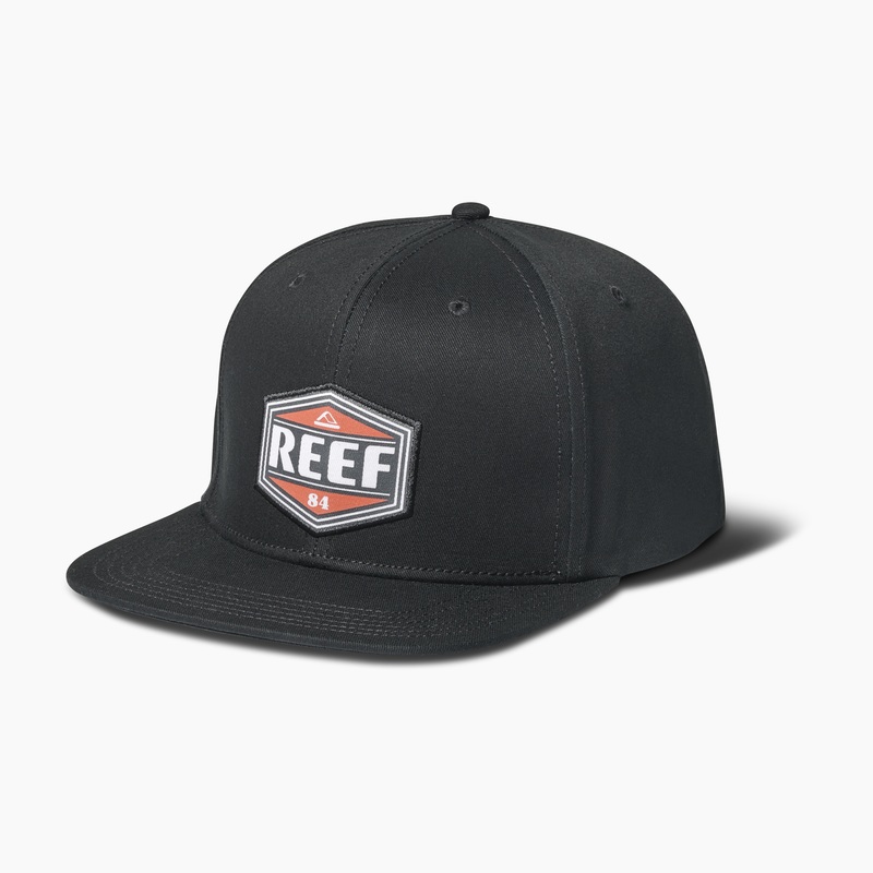 Black Men\'s Reef Brava Hats | jwyJfeGwqmn