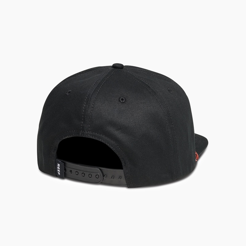 Black Men's Reef Molera Unstructured Hats | JTTjeJ2c3w8