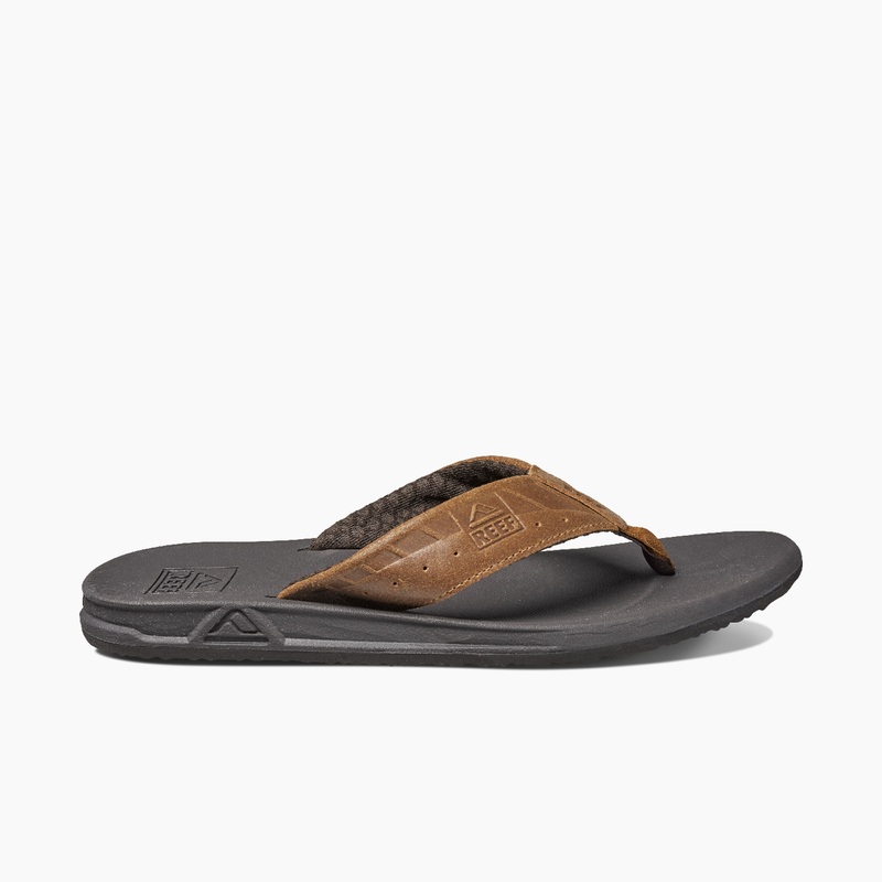 Brown / Brown Men's Reef Phantom Le Flip Flops | L6DarGrrLCw