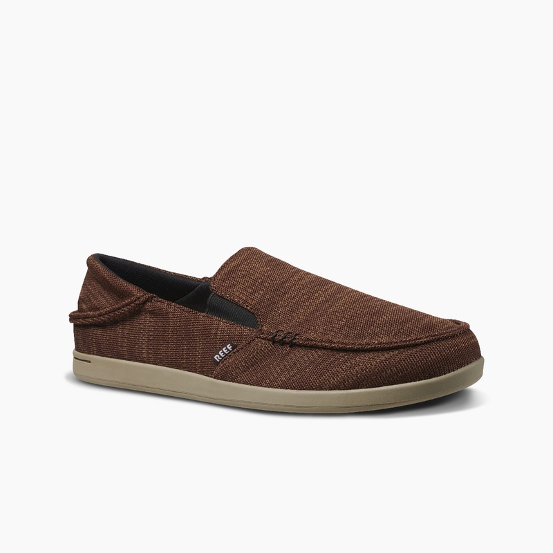 Brown Men's Reef Sandy Sneakers | yWx6JVdgnfh