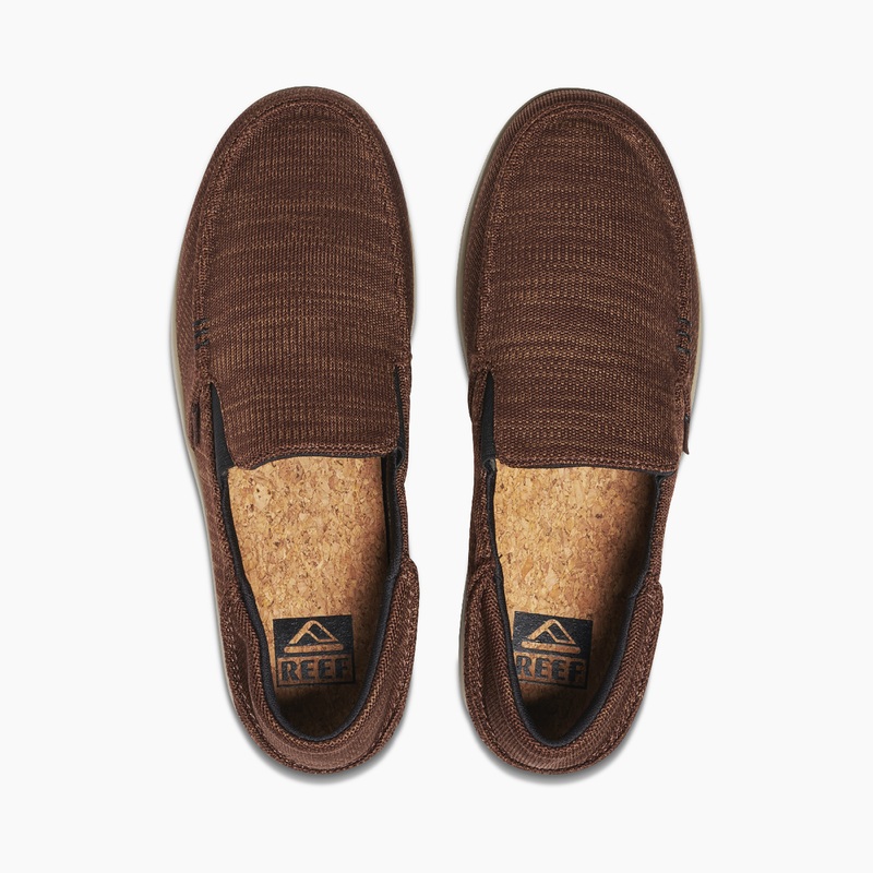 Brown Men's Reef Sandy Sneakers | yWx6JVdgnfh
