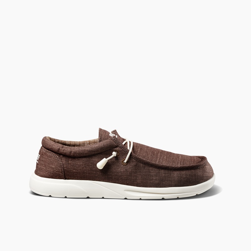 Brown Men's Reef Seas X Opi Sneakers | BvR5qY1wATv