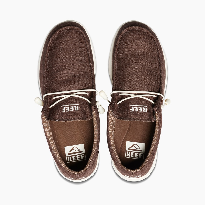 Brown Men's Reef Seas X Opi Sneakers | BvR5qY1wATv