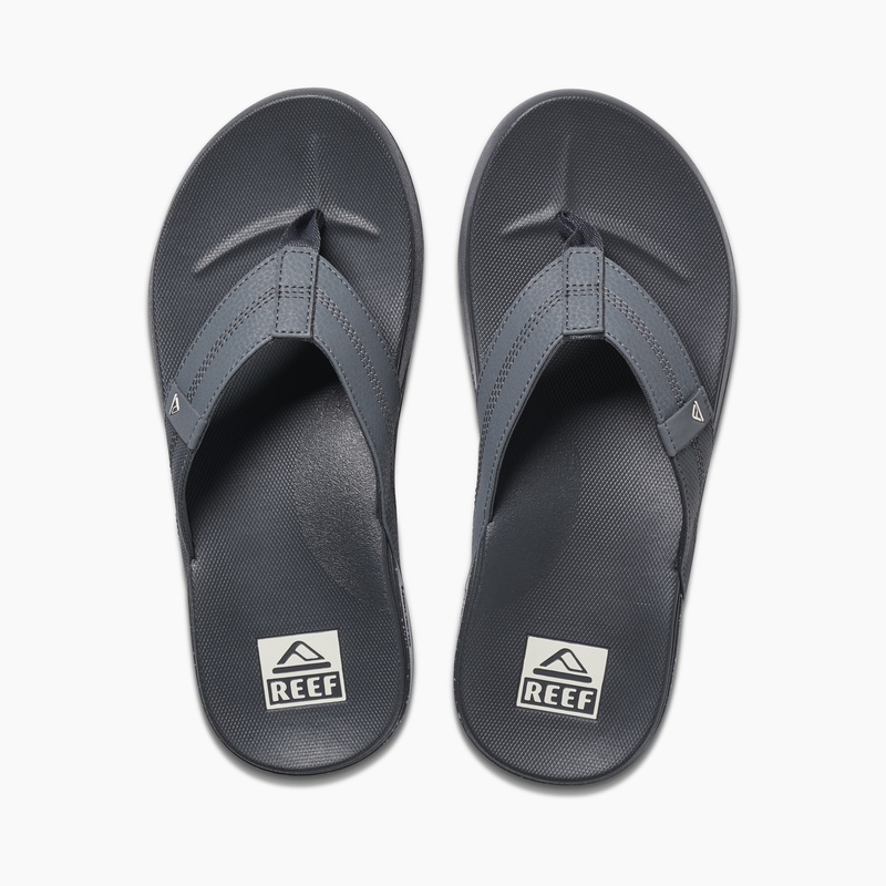 Dark Grey Men\'s Reef Cushion Phantom Flip Flops | wlYZ1u0JRJL