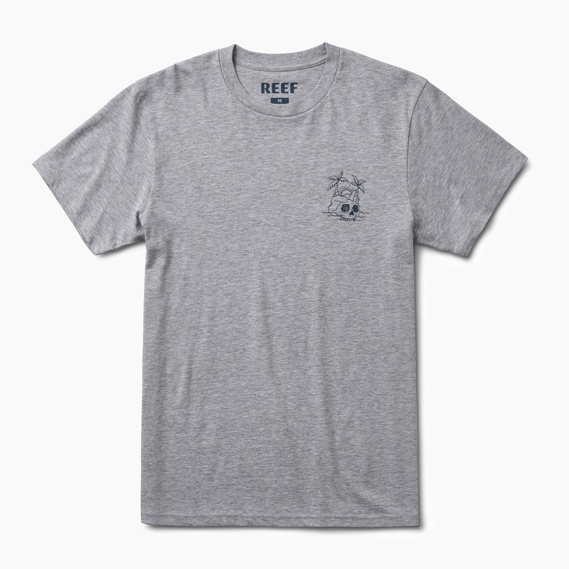 Grey Men's Reef Ginger T Shirts | ayrr1fnwIfU