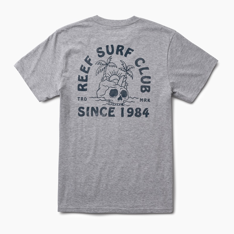 Grey Men\'s Reef Ginger T Shirts | ayrr1fnwIfU