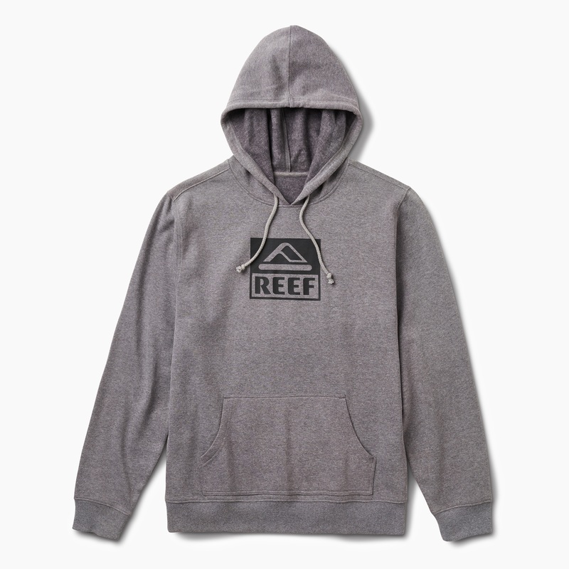 Grey Men\'s Reef Legacy Sweatshirt Hoodie | Rl7UuxVB44K
