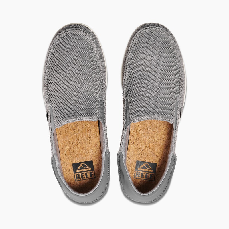 Light Grey Men's Reef Sandy Sneakers | 0UgQpWkcwhT