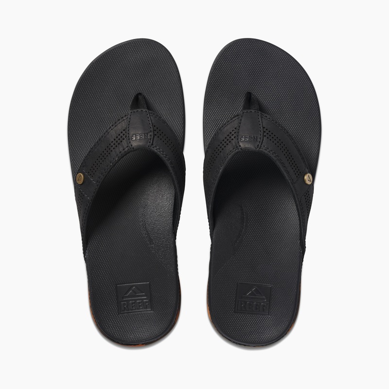 Multicolor Men's Reef Cushion Lux Flip Flops | 9EHmln5dTZC