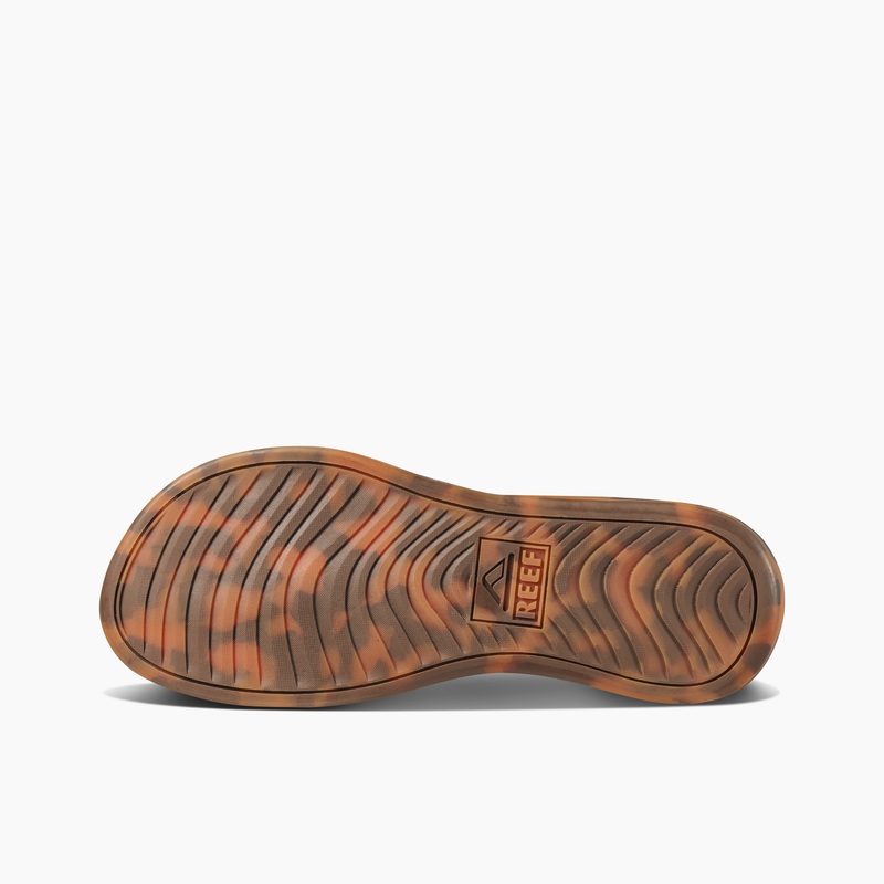 Multicolor Men's Reef Cushion Lux Flip Flops | 9EHmln5dTZC
