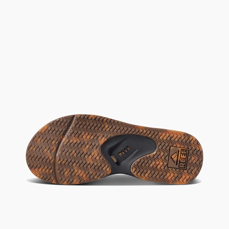 Multicolor Men's Reef Fanning Flip Flops | RNdmPRb140f
