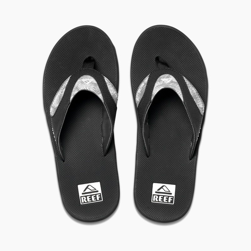 Multicolor Men\'s Reef Fanning Flip Flops | o8RuiYS1RpA