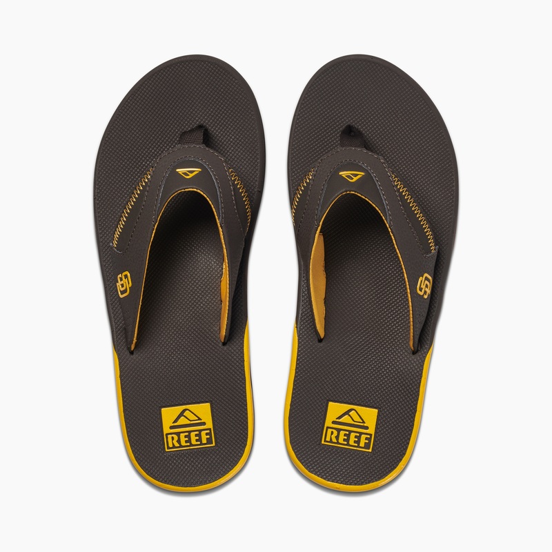 Multicolor Men's Reef Fanning X Mlb Flip Flops | 2OxKYYc1NUJ
