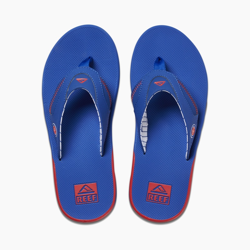 Multicolor Men's Reef Fanning X Mlb Flip Flops | ZYH3p83LeSB