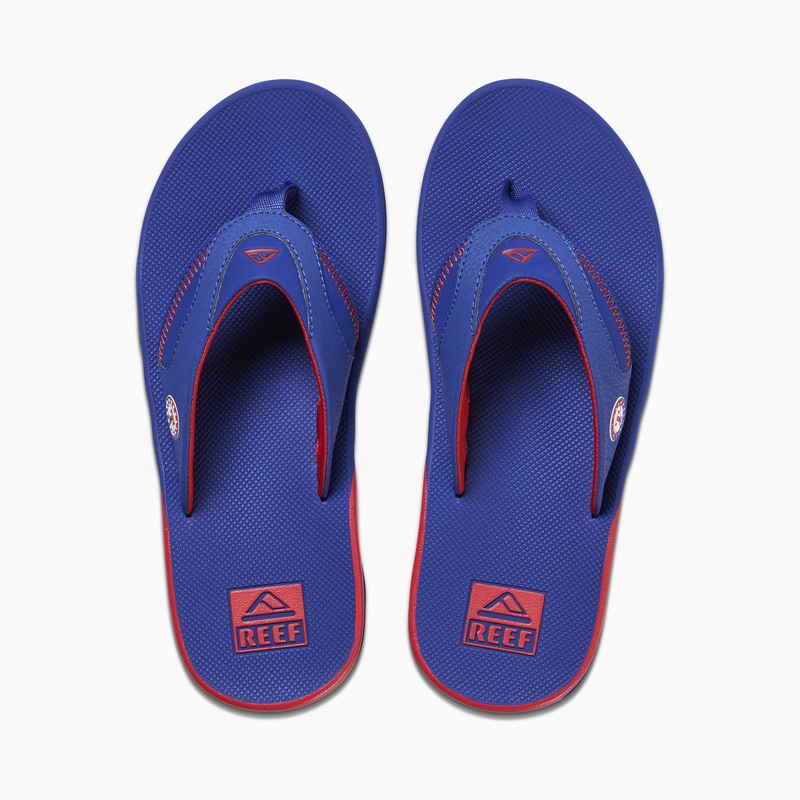Multicolor Men's Reef Fanning X Mlb Flip Flops | hyxiKlCxpkO