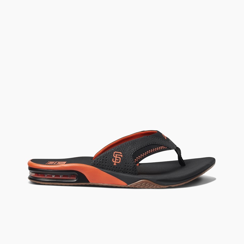 Multicolor Men's Reef Fanning X Mlb Flip Flops | jyseBRyqTqz