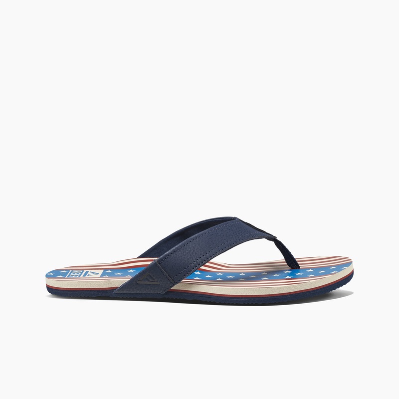 Multicolor Men's Reef Newport Prints Flip Flops | ohIhZuXdZCt