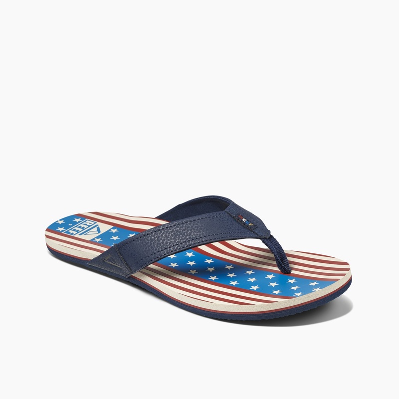 Multicolor Men's Reef Newport Prints Flip Flops | ohIhZuXdZCt