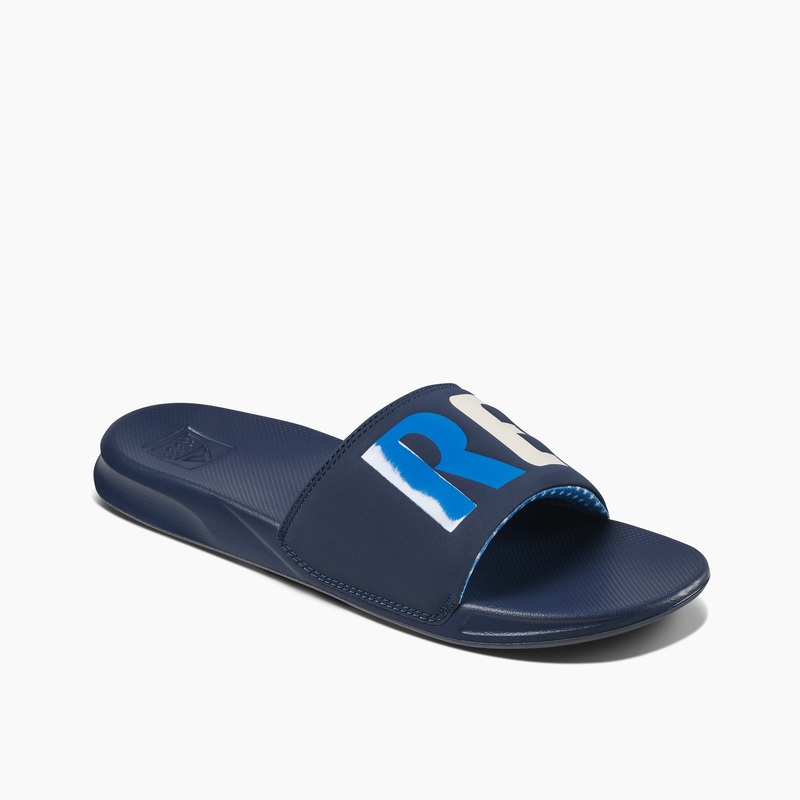 Multicolor Men's Reef Reef One Slides | 6opFRlY5tcy