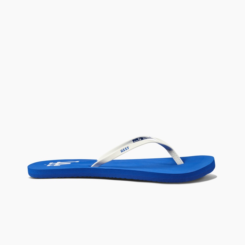 Multicolor Women's Reef Bliss X Mlb Flip Flops | 5qHs8c14iZR