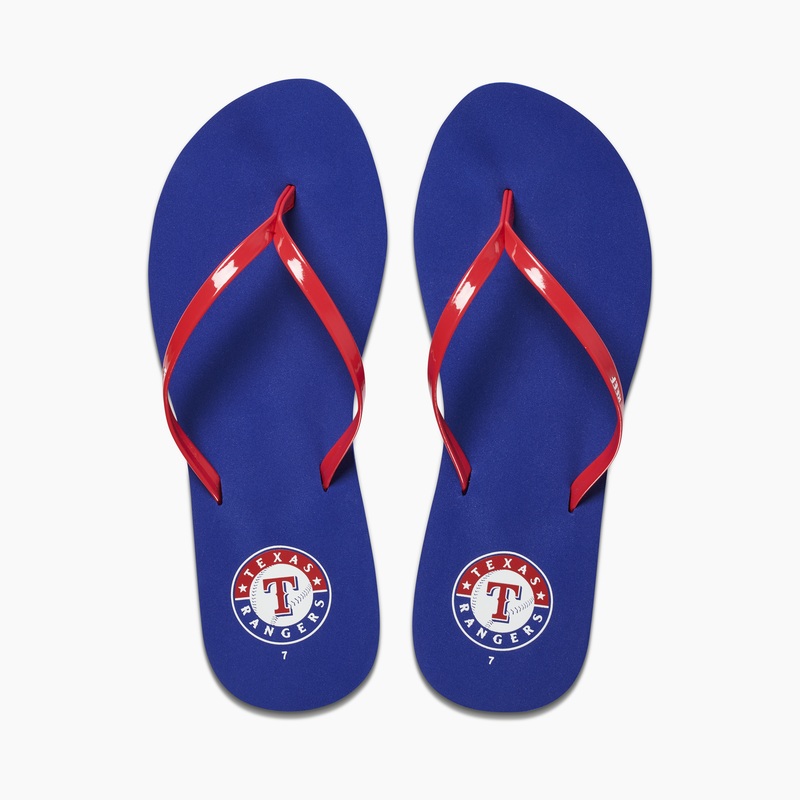 Multicolor Women\'s Reef Bliss X Mlb Flip Flops | 9uI7cWJhsL4
