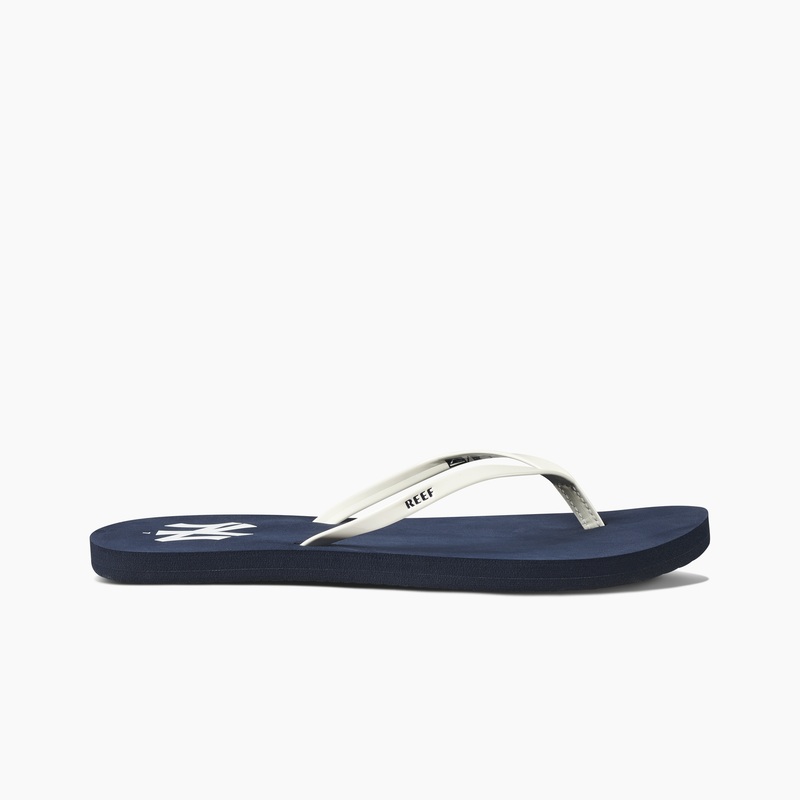 Multicolor Women's Reef Bliss X Mlb Flip Flops | drCZdHazayA