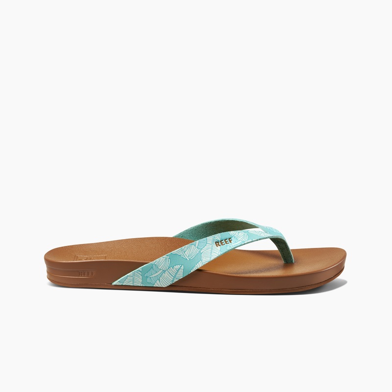 Multicolor Women's Reef Cushion Court Flip Flops | XvI4OZxZmvL