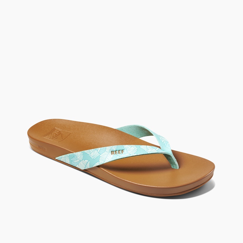 Multicolor Women's Reef Cushion Court Flip Flops | XvI4OZxZmvL