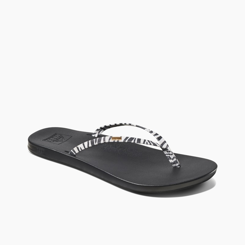 Multicolor Women's Reef Cushion Slim Flip Flops | YoDReG4Kl4F