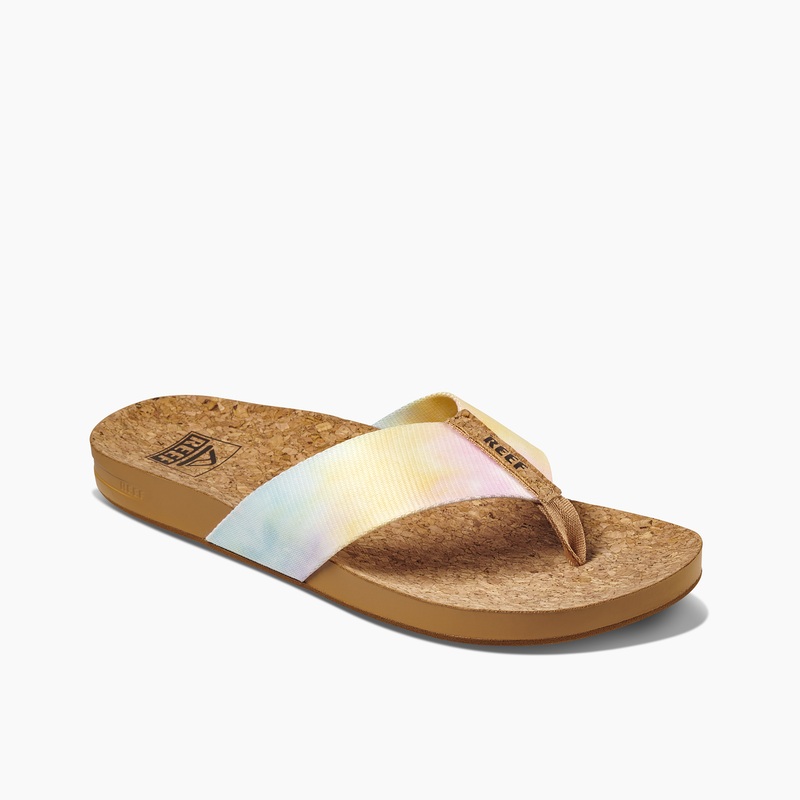 Multicolor Women's Reef Cushion Strand Flip Flops | aCgVvS6praB