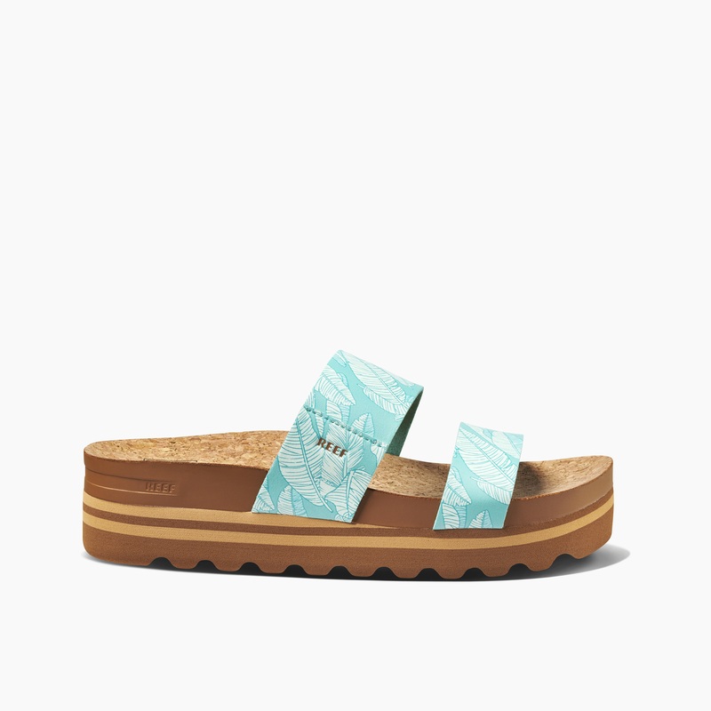 Multicolor Women's Reef Cushion Vista Hi Slides | d2fYeaG7BFd