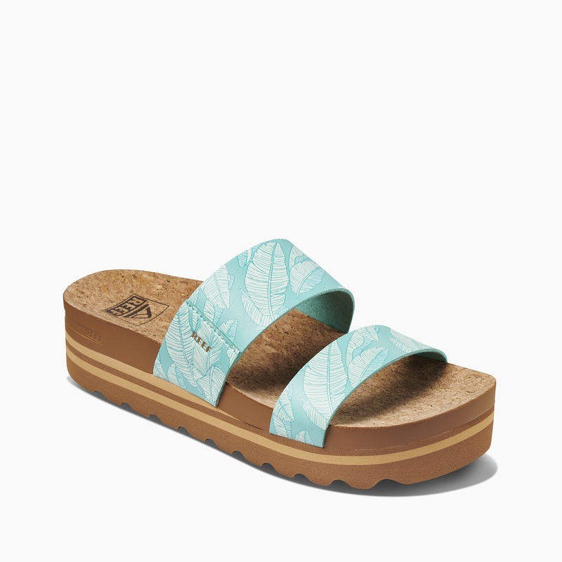 Multicolor Women\'s Reef Cushion Vista Hi Slides | d2fYeaG7BFd