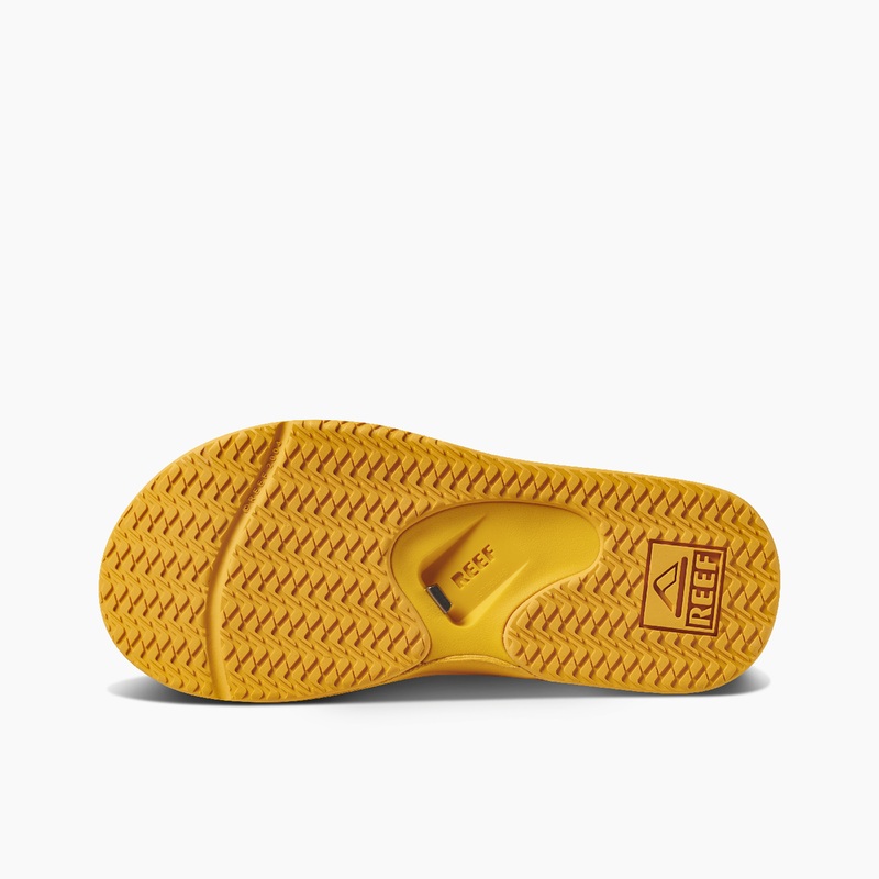 Multicolor Women's Reef Fanning Flip Flops | QTmiU0fLHMG
