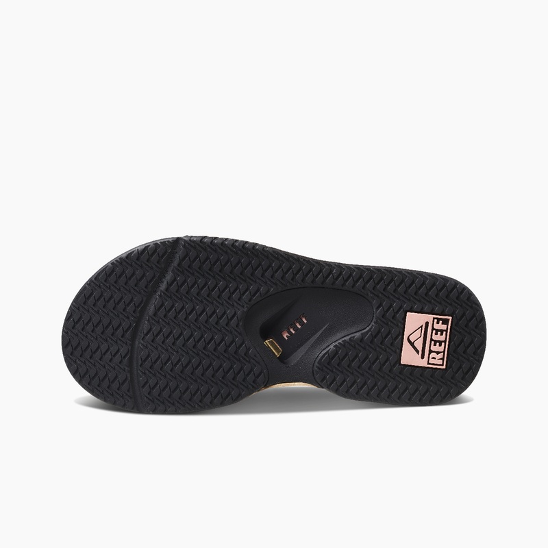 Multicolor Women's Reef Fanning Flip Flops | eZhvq3FowQC