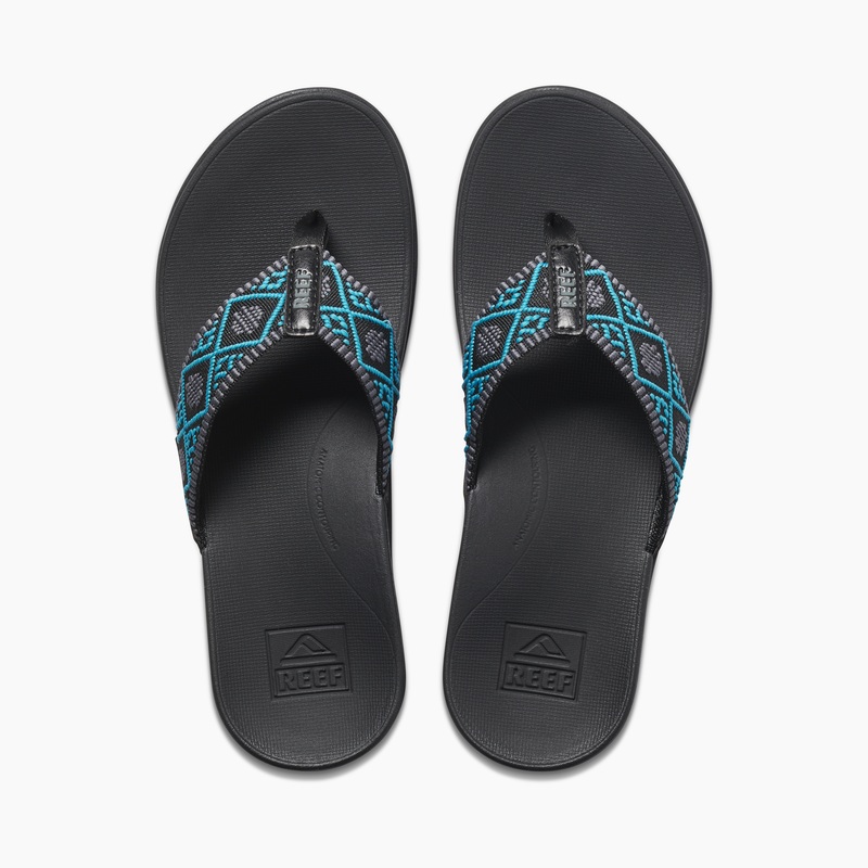 Multicolor Women\'s Reef Ortho Woven Flip Flops | BFobI2Cgzcx