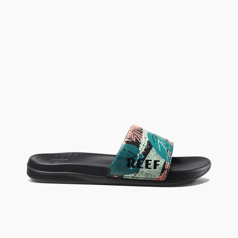 Multicolor Women's Reef Reef One Slides | DNnLN5oBUMq