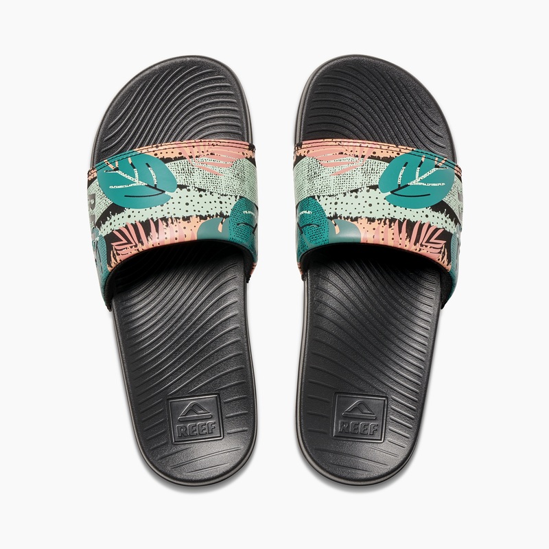 Multicolor Women\'s Reef Reef One Slides | DNnLN5oBUMq
