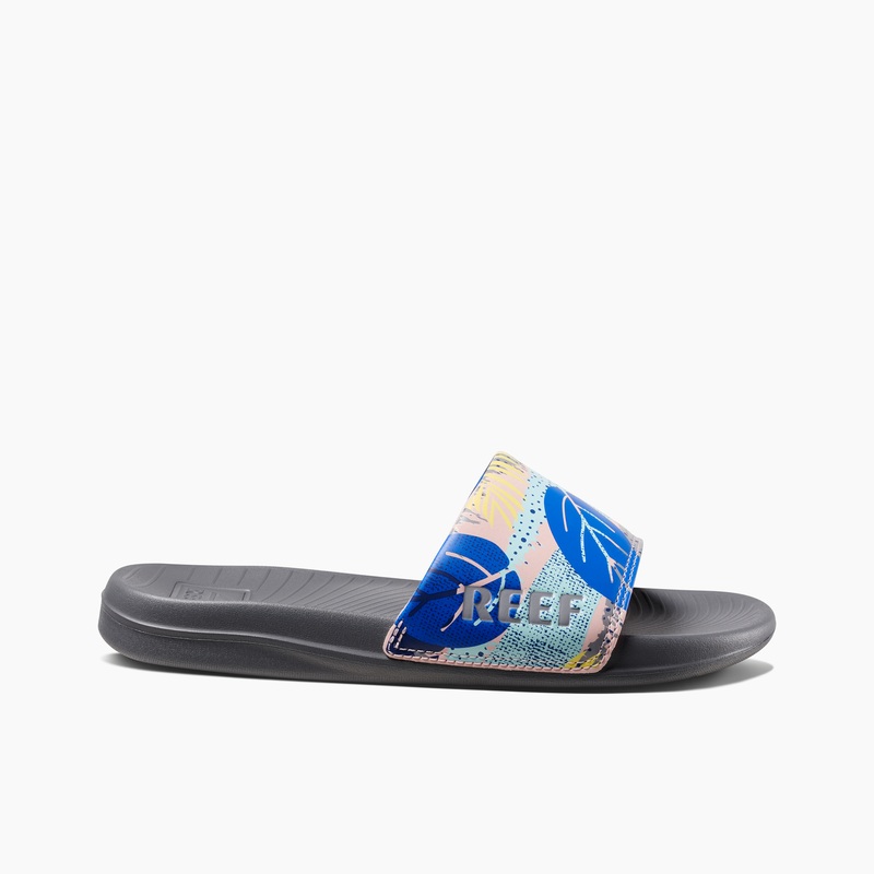 Multicolor Women's Reef Reef One Slides | PJmF3LttYwB
