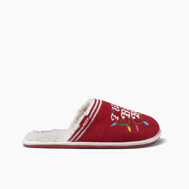 Multicolor Women's Reef Reef X Tipsy Elves Slippers | C03iGbLeBnR