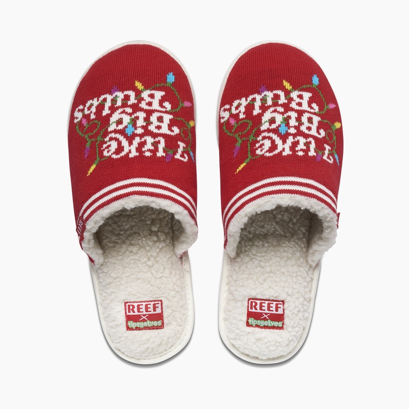 Multicolor Women\'s Reef Reef X Tipsy Elves Slippers | C03iGbLeBnR