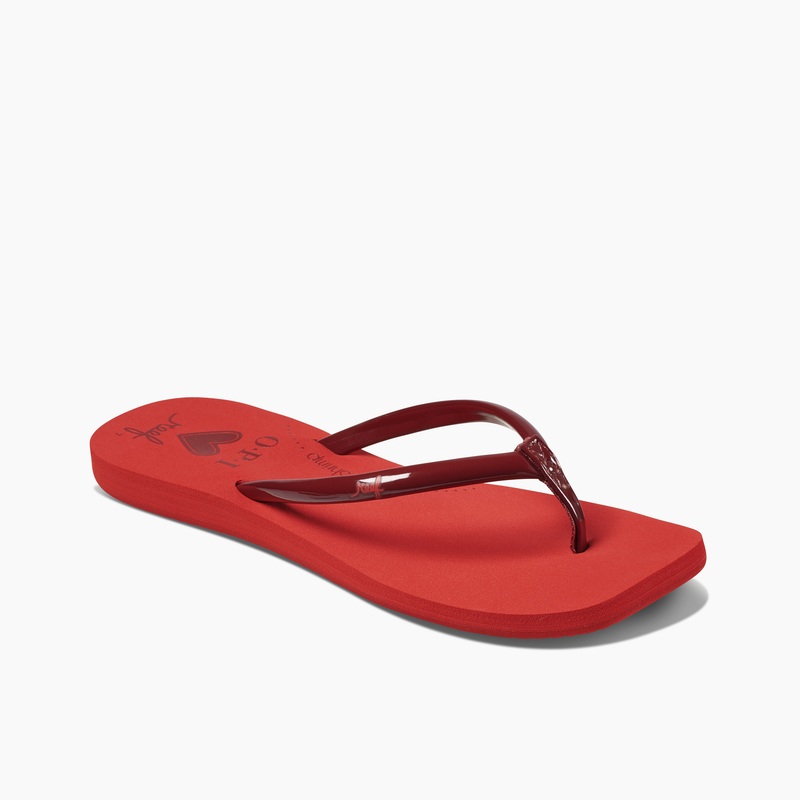 Multicolor Women's Reef Seas X Opi Flip Flops | exCKZIIuSqh