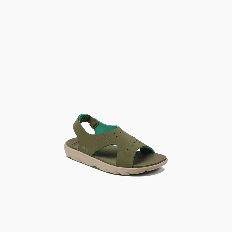 Olive / Brown Kids' Reef Little Reef Beachy Boys | aIIq5fsH7p6