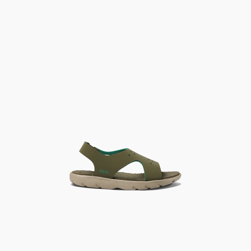 Olive / Brown Kids' Reef Little Reef Beachy Boys | aIIq5fsH7p6