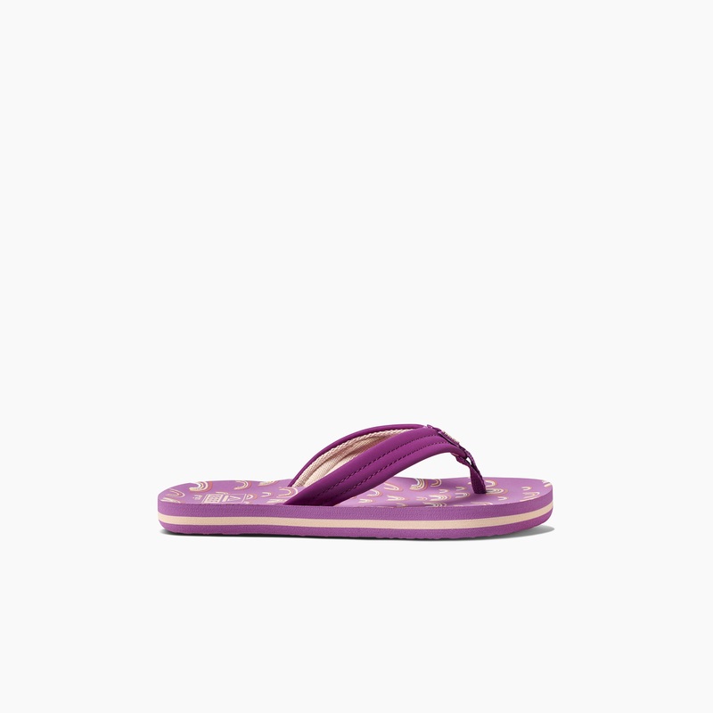 Purple Multicolor Kids' Reef Ahi Girls | 7mtwyBd486y
