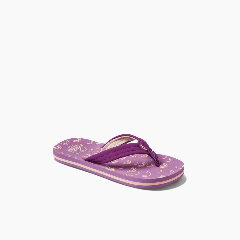 Purple Multicolor Kids' Reef Ahi Girls | 7mtwyBd486y
