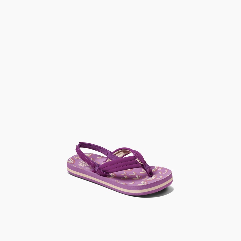 Purple Multicolor Kids' Reef Little Ahi Girls | SmxmPmWyyeE