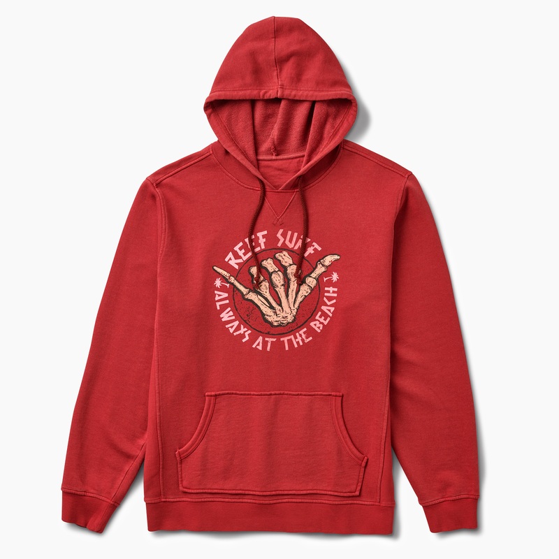 Red Men\'s Reef Beacon Terry Pullover | VzWZggLKIWC