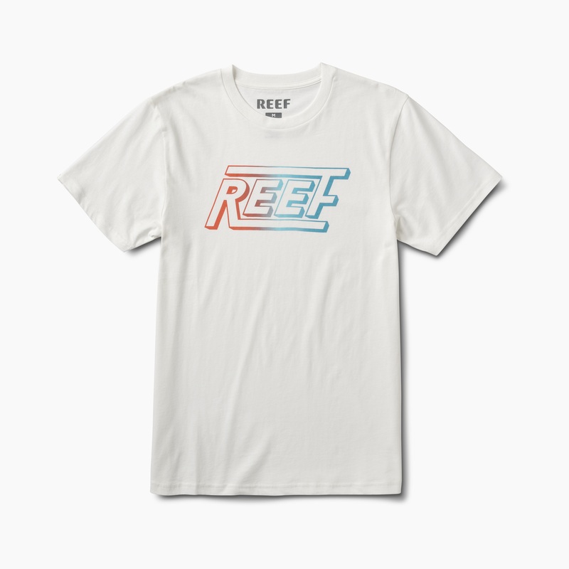 White Men\'s Reef Cushion Court T Shirts | 2QBegmihDPy