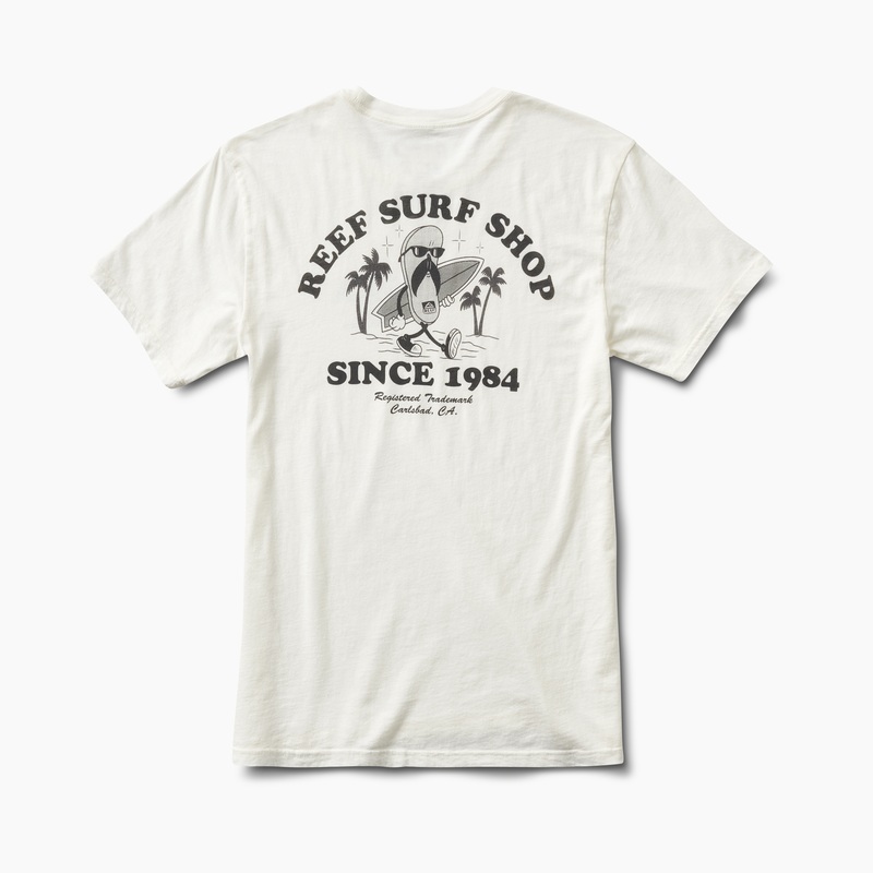 White Men's Reef Cushion Court T Shirts | gQGBwFA2Vre